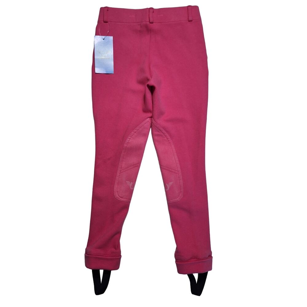 Tuff Rider solid jersey low rise pull-on jodhpurs - Picture 2 of 10